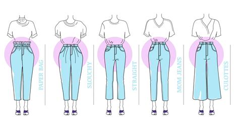 Različni modeli nosečniških kavbojk