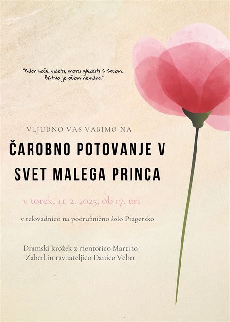 Ilustracija Malega princa v puščavi