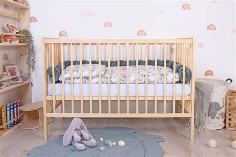 Lesena otroška posteljica