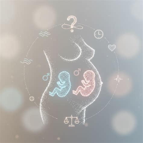 Simbolična slika premikajočega se nosečniškega trebuha