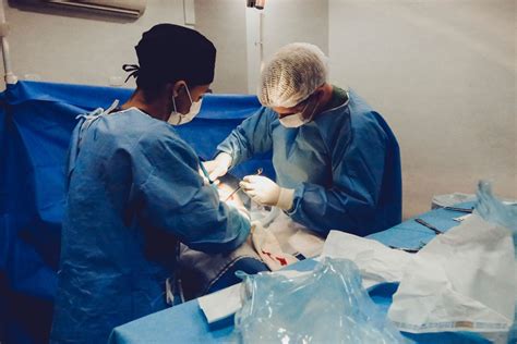 Priprava na operacijo kolka