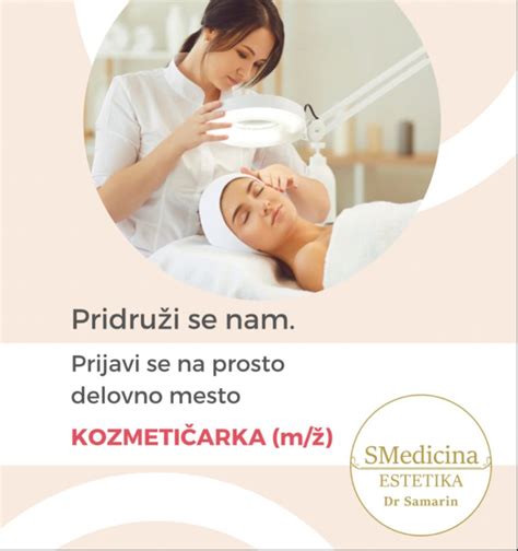 diplomirana kozmetičarka izvaja masažo