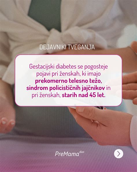 Grafikon, ki prikazuje zmanjšanje tveganja za gestacijski diabetes pri telesno aktivnih nosečnicah